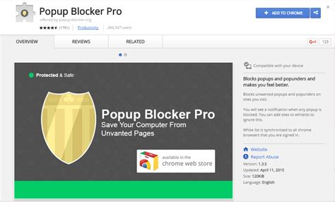 pobub|Popup Blocker for Browser™